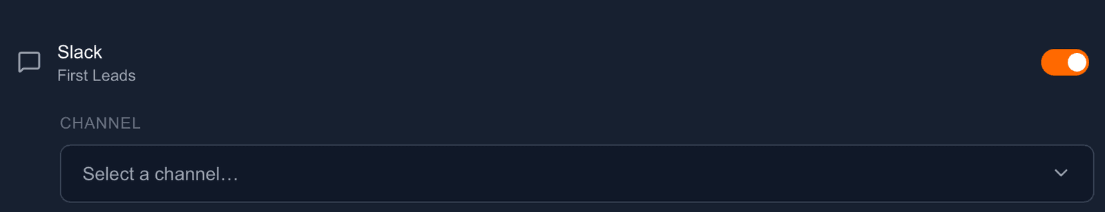 Slack alerts